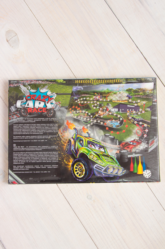 Настільна гра "Crazy Cars"